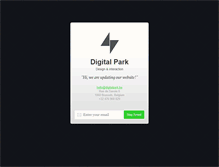 Tablet Screenshot of digitalpark.be